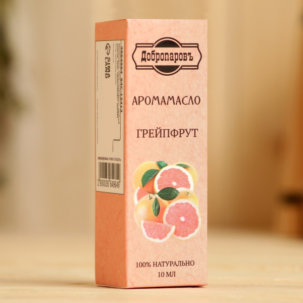 Эфирное масло с дозатором "Грейпфрут" Добропаровъ (10 мл)