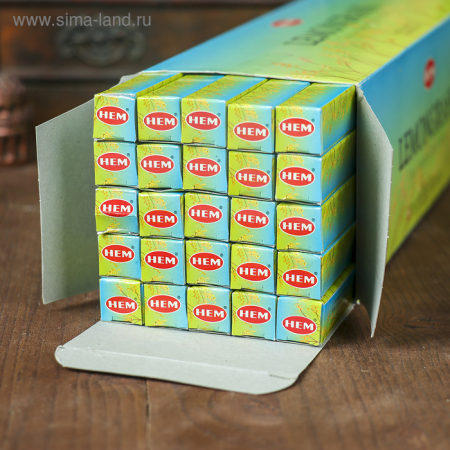 Благовония HEM "Lemongrass" (8 палочек)
