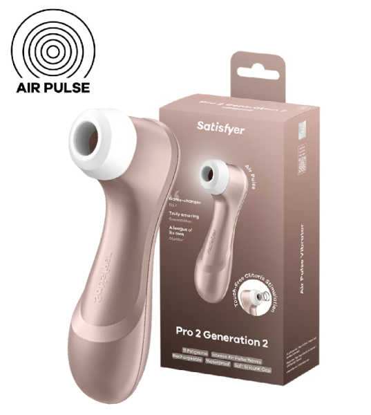 Вакуумно-волновой стимулятор клитора Pro 2 Satisfyer