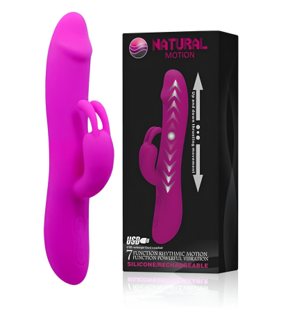 Вибратор с поступательной функцией Natural Motion