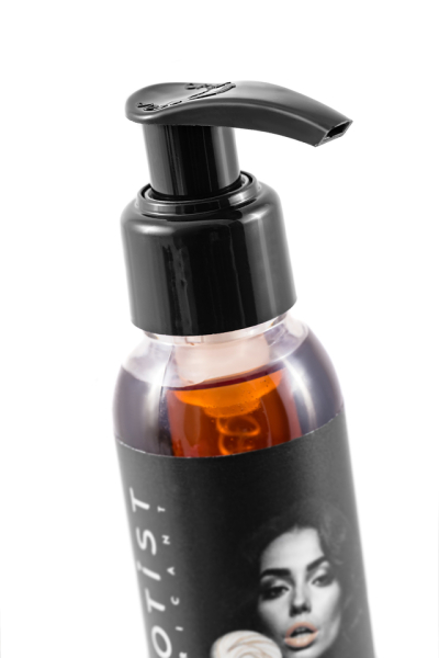 Разогревающее массажное масло с ароматом пралине Erotist Caramel Club (100 мл)