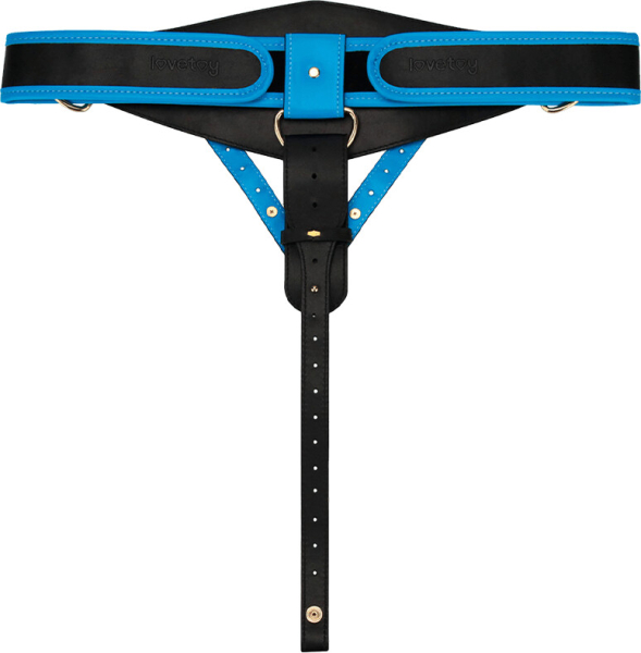 Реалистичный страпон с полым фаллоимитатором Ingen 23 см L-XXL