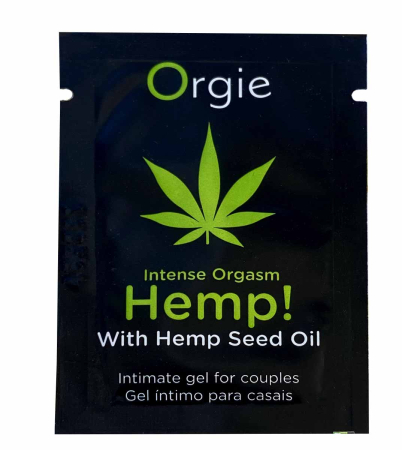 Жидкий вибратор с маслом семян конопли ORGIE Hemp Intense Orgasm 1 мл