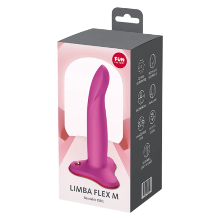 Фаллоимитатор Fun Factory Limba Flex Medium Розовый