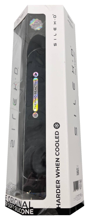 Реалистичный черный фаллоимитатор SILEXD Model 1 "15" 38 см