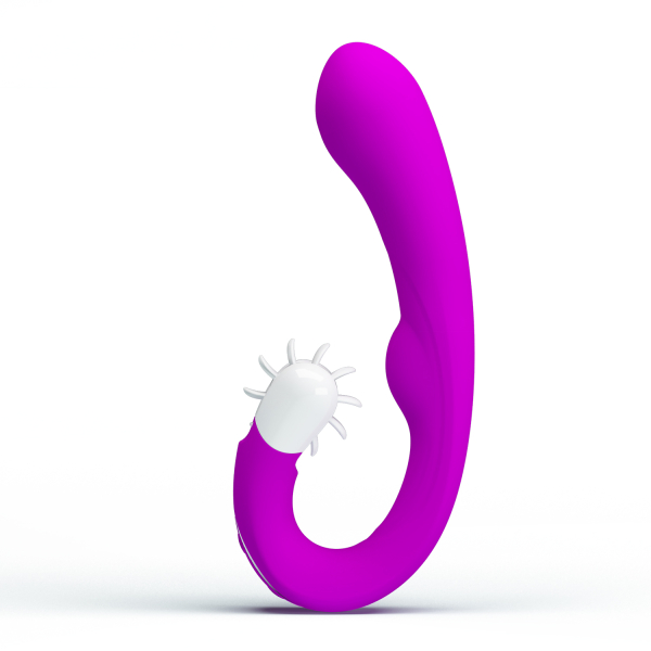 Перезаряжаемый вибратор-кролик Pretty Love Magic Tongue