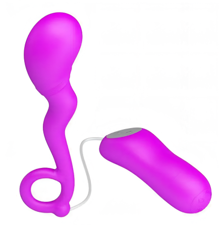 Виброяйцо необычной формы Pretty Love Elowen