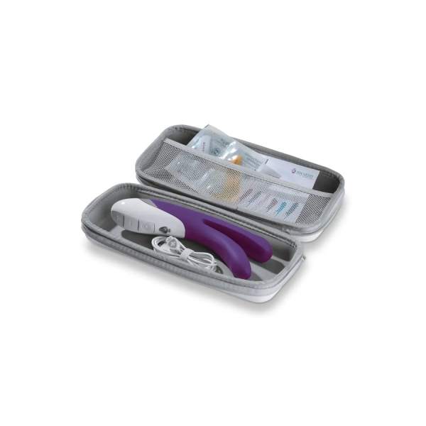 Перезаряжаемый двойной вибратор Mystim Bon Aparte фиолетовый