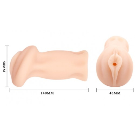 Мастурбатор-вагина с дополнительной смазкой Crazy Bull Ruby