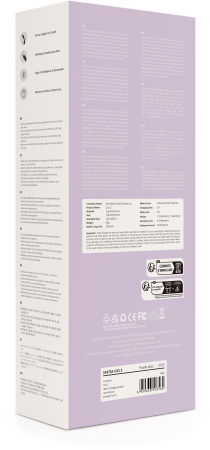 Интерактивный вибратор точки G с функцией нагрева перезаряжаемый лиловый SVAKOM Cici 2