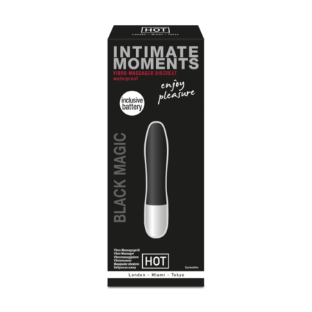 Вибратор черный Intimate Moments Discreet