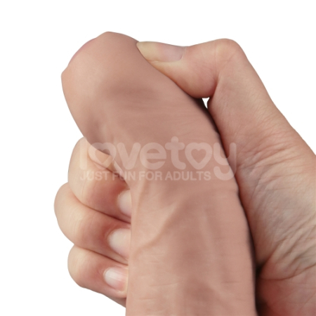 Реалистичный вибратор REAL SOFTEE 22,6 см