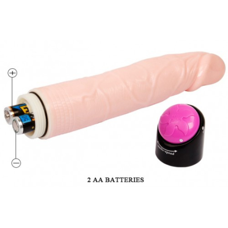 Вибратор Realistic с ротацией Baile 23 см