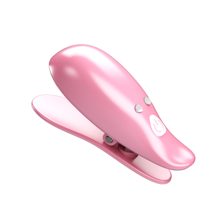 Виброклипсы для сосков Pretty Love Leaf