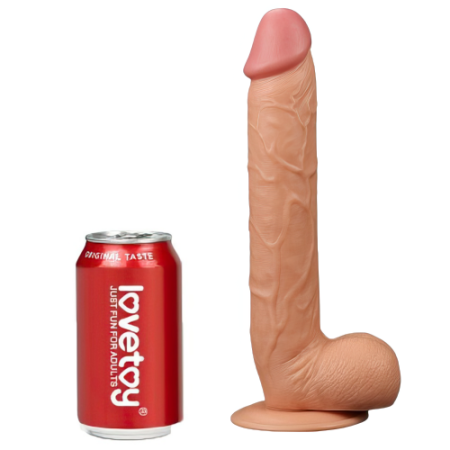 Фаллоимитатор реалистичный с присоской Legendary king-sized Realistic Dildo 28 см