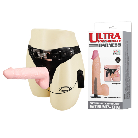 Cтрапон с вибрацией Ultra Passionate Harness Baile 