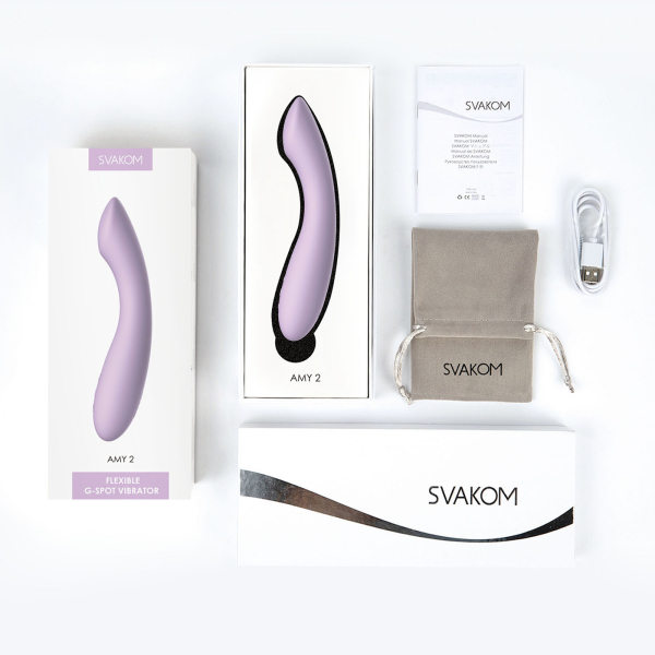Гибкий вибратор для стимуляции точки G Svakom Amy 2