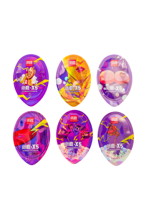 Презервативы особо тонкие с шипами Elasun G-spot bag X5 (6 шт)