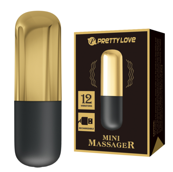 Мини-вибратор-капсула Pretty Love Mini Massager 