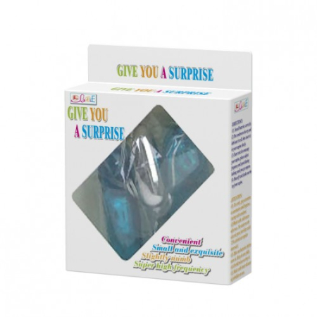 Двойная вибро-пуля с пультом управления Baile