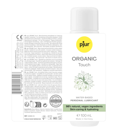 Лубрикант на водной основе Pjur Organic Touch 100 мл