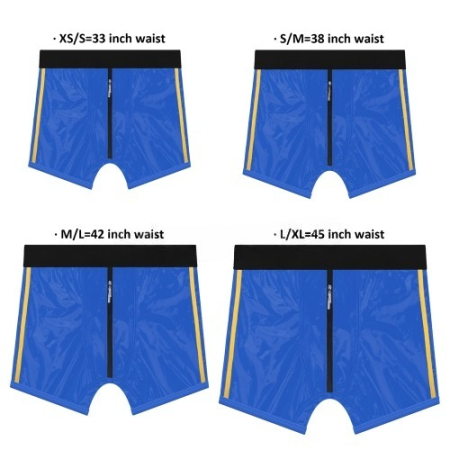 Шорты для страпона INGEN синие S/M