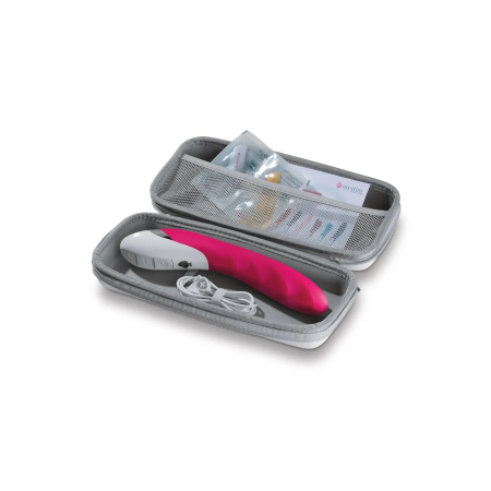 Вибратор перезаряжаемый Mystim Sassy Simon вишневый