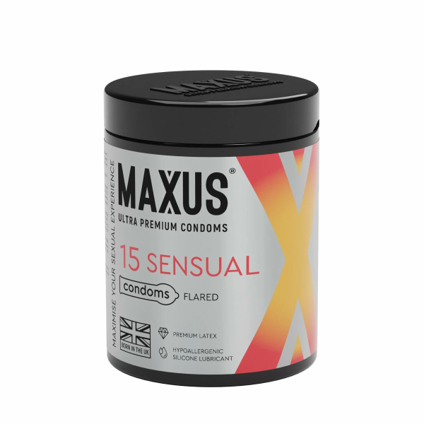Презервативы Maxus Sensual X-Edition 15 шт