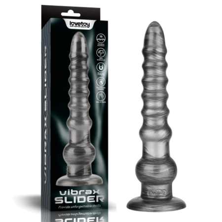 Вибратор на присоске King Sized Vibrating Vibrax Slider 32 см