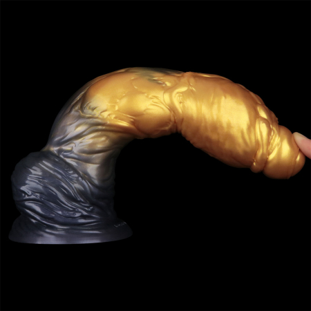 Надувной фаллоимитатор двойной плотности для фистинга Lovetoy Inflatable Dildo 19 см