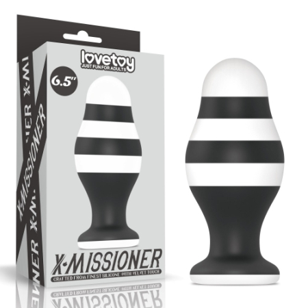 Большая анальная пробка X-Missioner 6.5