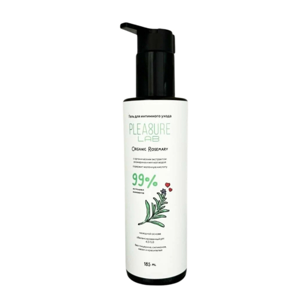 Натуральный лубрикант на водной основе Pleasure Lab Organic Rosemary 185 мл