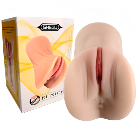 Реалистичный мастурбатор вагина и анус Eunice