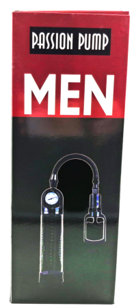 Вакуумная помпа с манометром и вибрацией Men Powerup