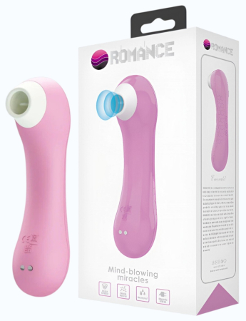 Вакуумный стимулятор с функцией язычка Romance Mind-blowing