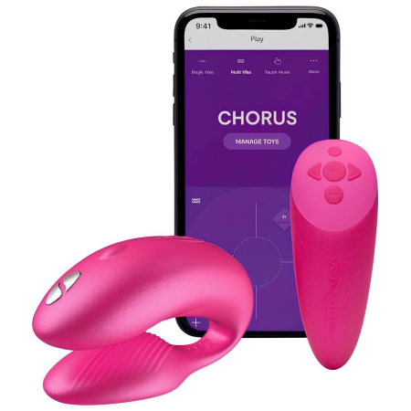 Вибратор для пар We-Vibe Chorus Pro розовый
