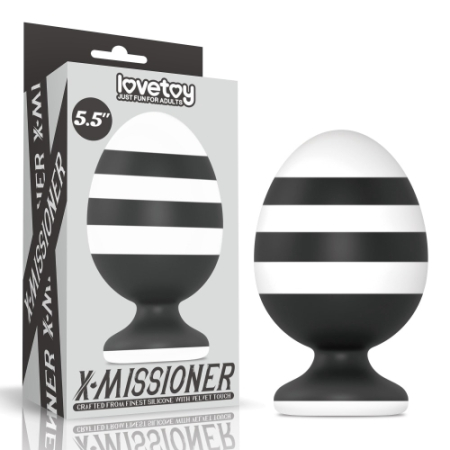 Большая анальная пробка X-Missioner 5.5