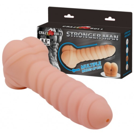 Насадка-мастурбатор с вибрацией Stronger Man Baile