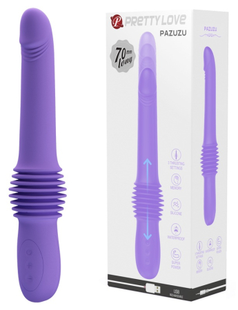 Вибратор c поступательными движениями Pretty Love Pazuzu