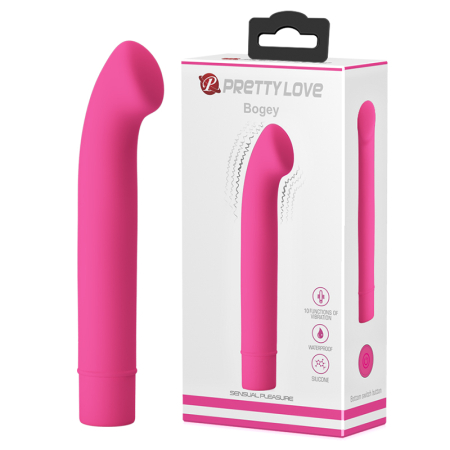 Мини-вибратор для точки G Pretty Love Bogey розовый