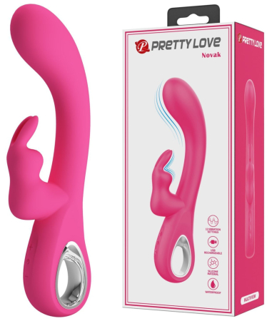 Вибратор-кролик для точки G Pretty Love Novak розовый