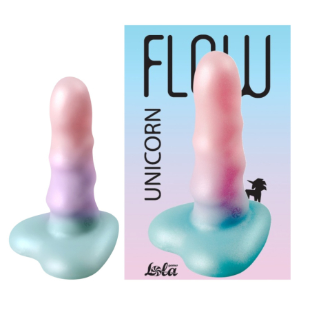 Нереалистичный фаллоимитатор Lola Toys Unicorn Mini Light 12,5 см