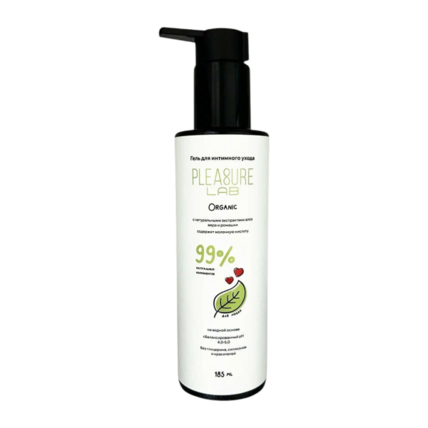 Натуральный лубрикант на водной основе Pleasure Lab Organic 185 мл