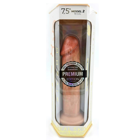 Фаллоимитатор Premium Real Skin Model 2  "7,5" 19 см