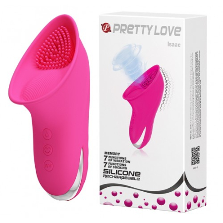 Вакуумный вибромассажер Pretty Love Isaac
