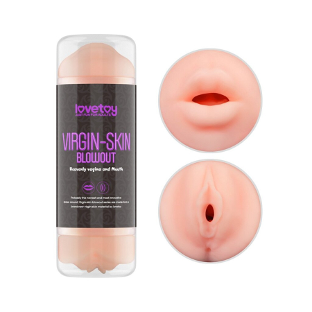 Мастурбатор двухсторонний LoveToy Virgin-Skin