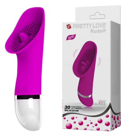 Вибромассажер для стимуляции клитора и сосков Pretty Love Rudolf