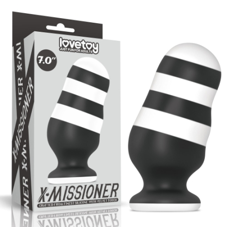Большая анальная пробка X-Missioner 7.0